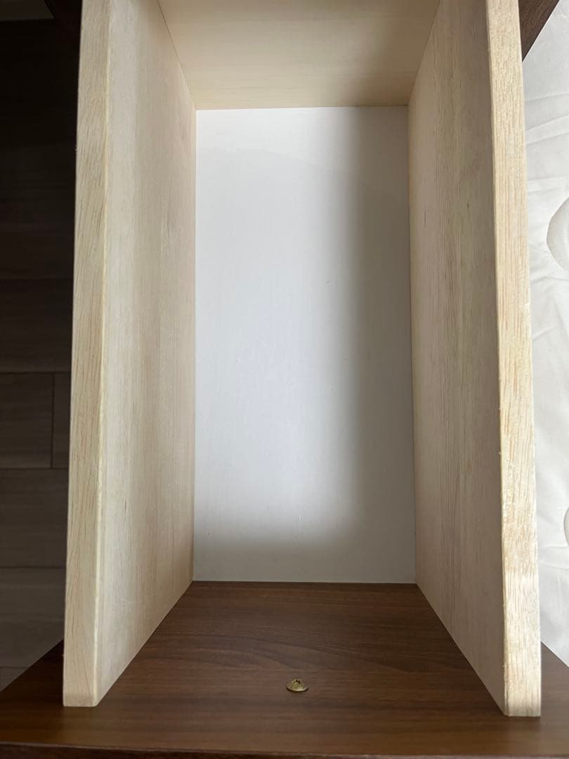 LOWYA [幅110] 日本製 デスク 単品 ドレッサー 収納 真鍮 木目