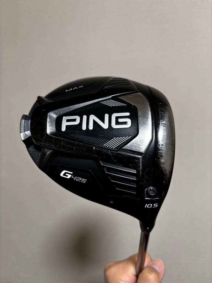 PING G425 MAXドライバー 10.5度 × TOUR 173-55 S