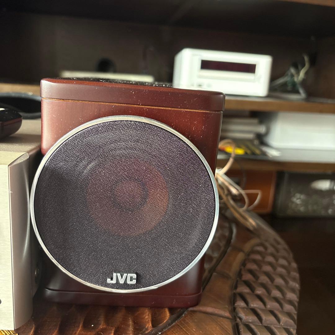 JVC ミニコンポ ウッドコーン