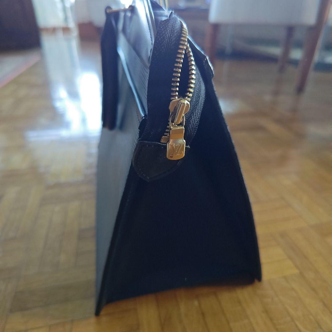 ルイ・ヴィトン エピレザー ビジネスバッグ ネイビー