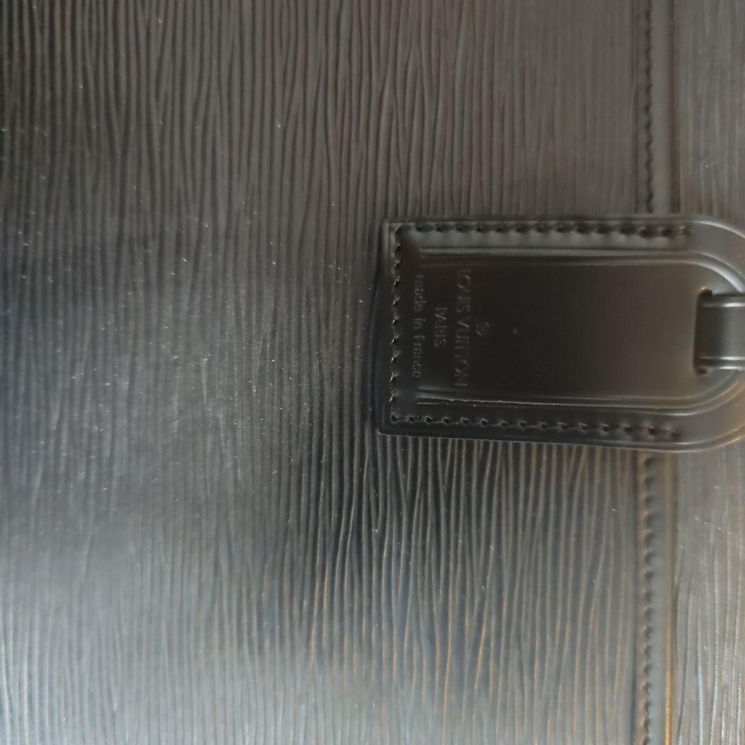 ルイ・ヴィトン エピレザー ビジネスバッグ ネイビー