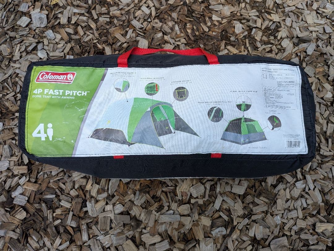 コールマン ドームテント4P ファストピッチテント 4人用らくらく設置