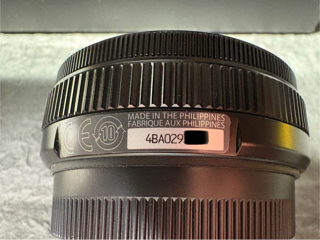 富士フイルムXF27mmF2.8 メーカー保証約2年付き（2027年7月まで）