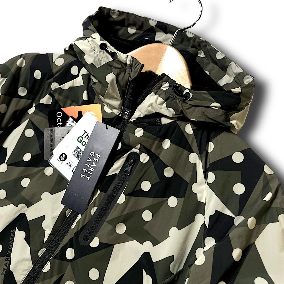 新品定価59,400円 パーリーゲイツ 中綿裏地一体型素材使用 ロングジャケット