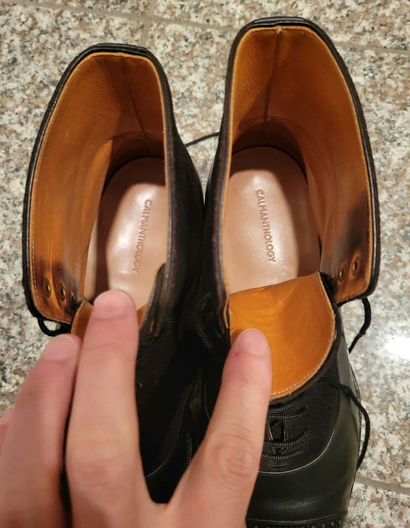 カルマンソロジー ブーツ STYLE. A61 POLISH BOOTS