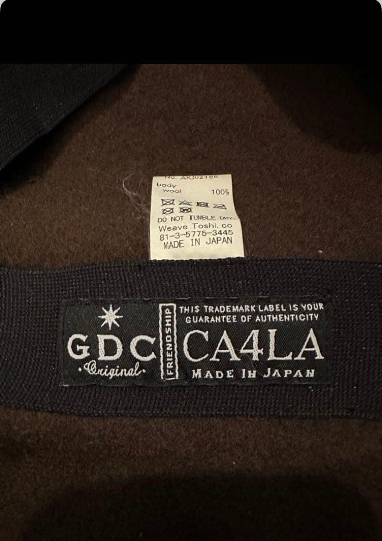 GDC CA4LA ベレー帽　オリーブ　カーキ　木村拓哉　降谷 建志 kj