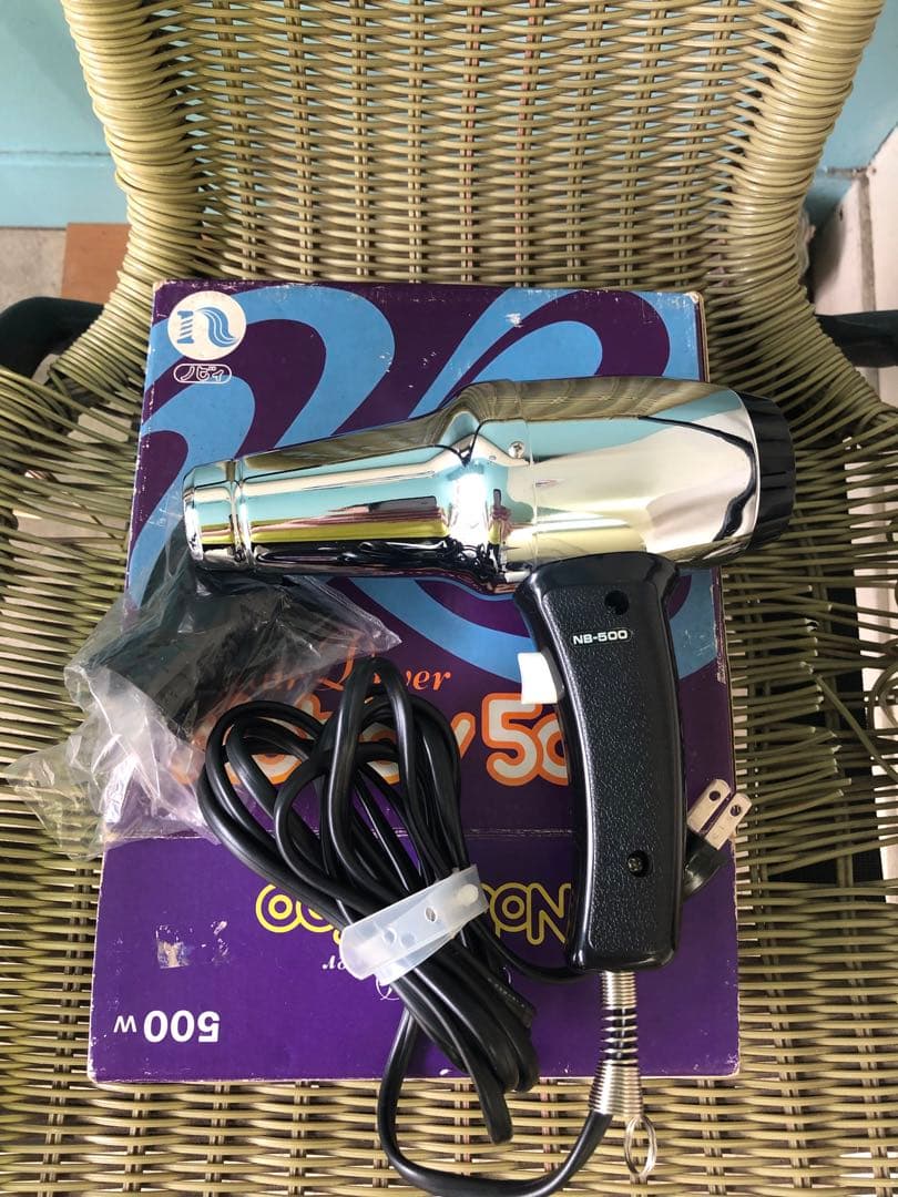 超希少ビンテージNobby 500 ヘアドライヤー 500W