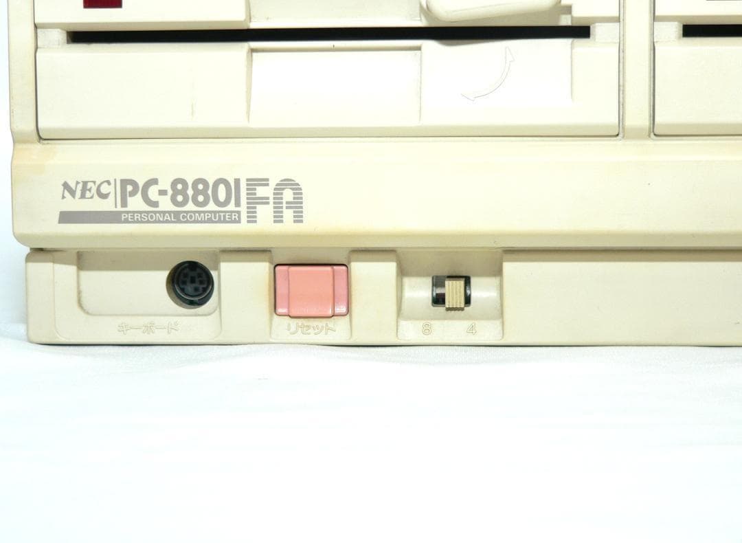 NEC PC-8801FA パソコン フルメンテナンスFDD OK！動作品
