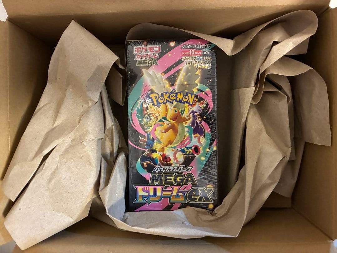 【即決歓迎】ポケモンカードゲーム ハイクラスパック MEGAドリームex BOX