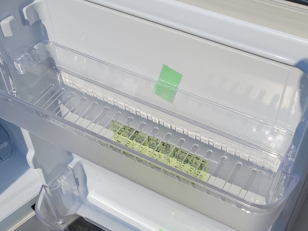 SHARP ガラス 2ドア 137L 冷蔵庫 SJ-GD14F-B 2020年製
