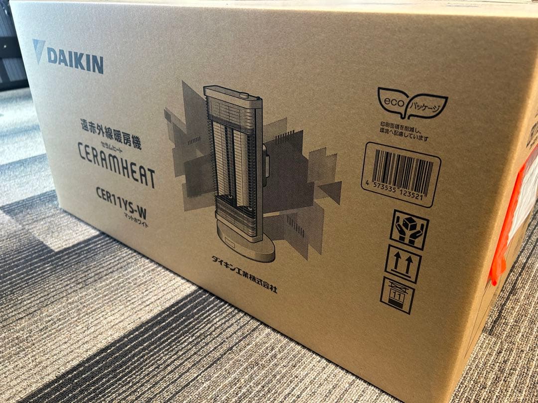ダイキン CERAMHEAT CER11YS-W マットホワイト