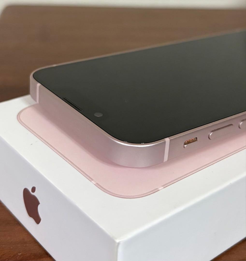 美品iPhone 13 mini ピンク　箱コード付き