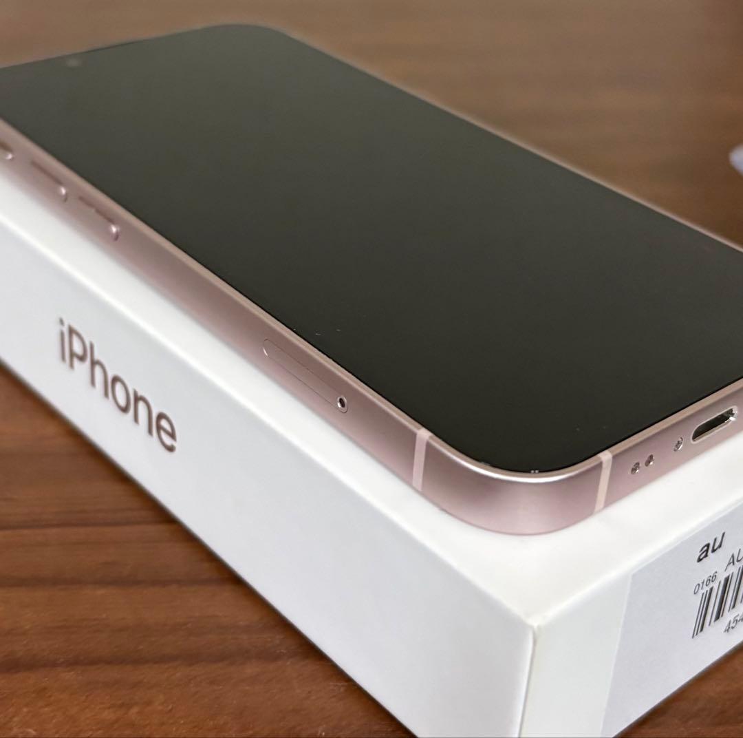 美品iPhone 13 mini ピンク　箱コード付き