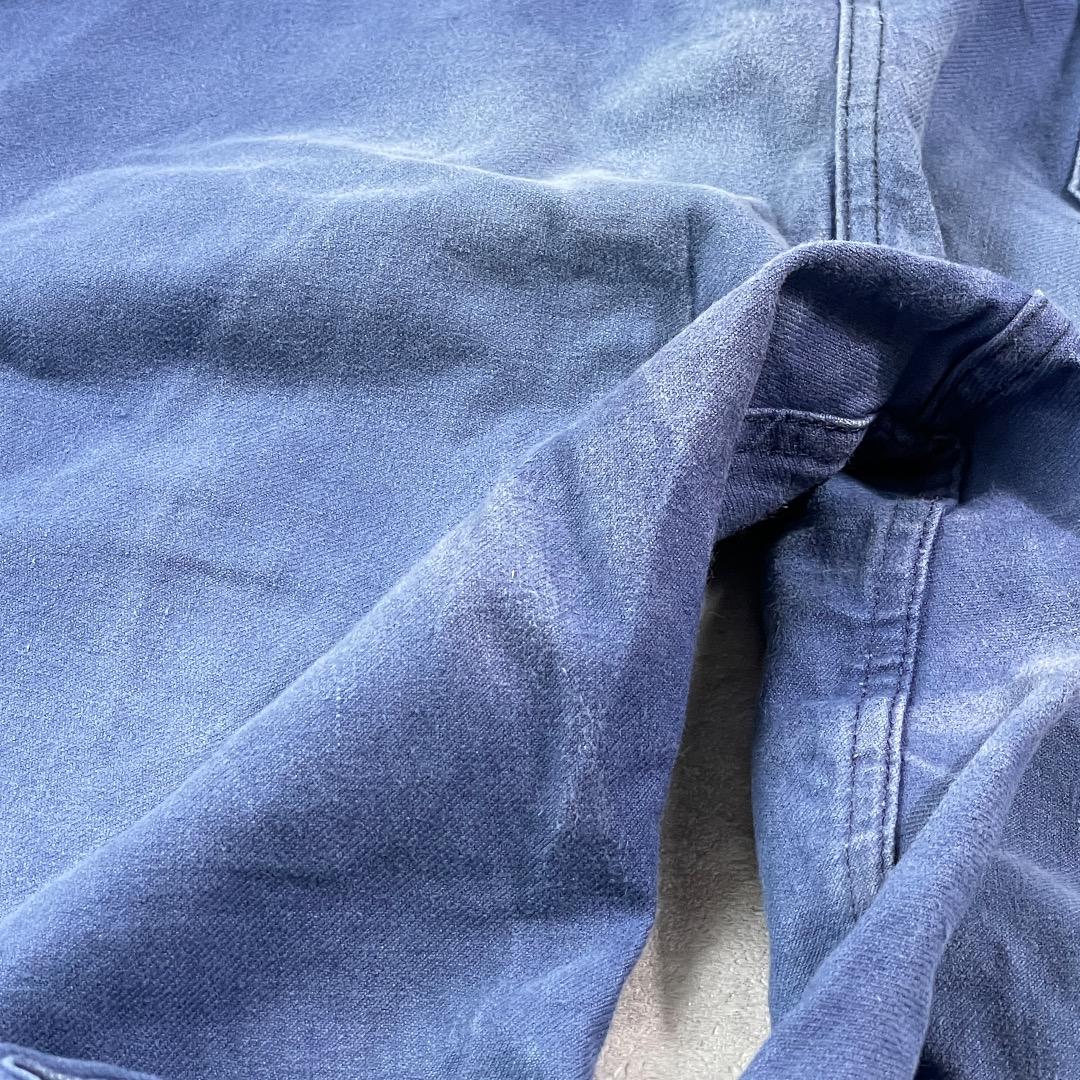 60s- Super Costaud ファーマーズ コットン ブルー