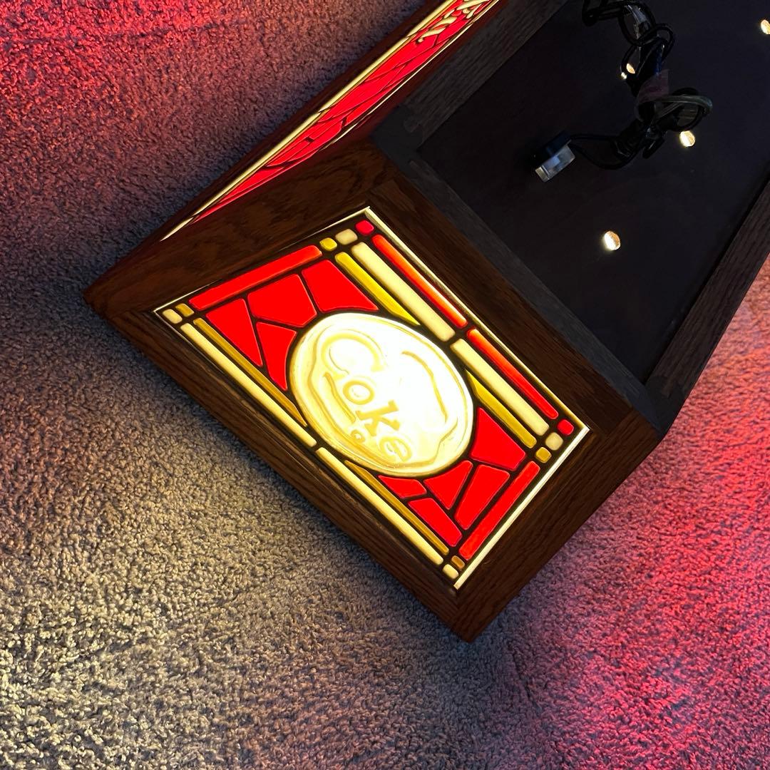 Coca-Cola コカコーラ　プールバーライト　ビンテージ　希少 ⭐️状態良好⭐️