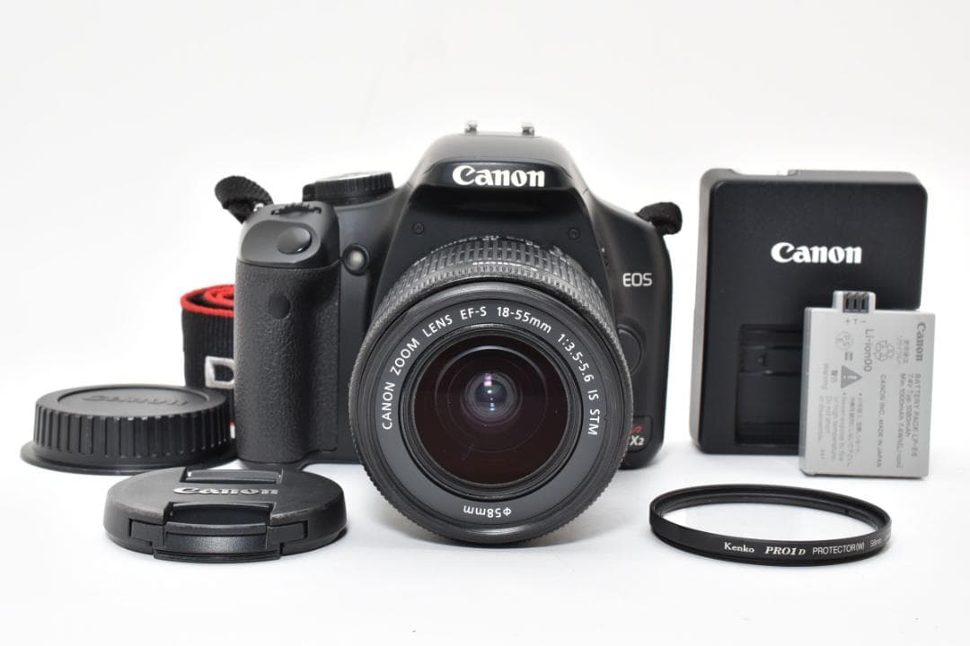 Canon キャノン EOS Kiss X2 レンズキット デジタル一眼カメラ