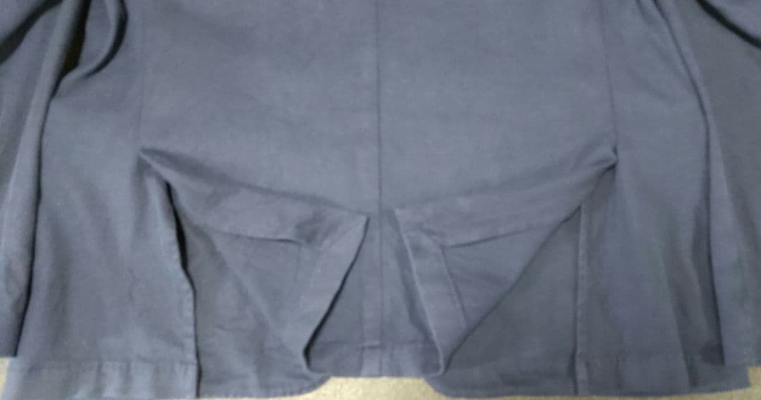 ブルックスブラザーズ48RネイビーXXL鹿の子ジャケットテーラードネイビー紳士