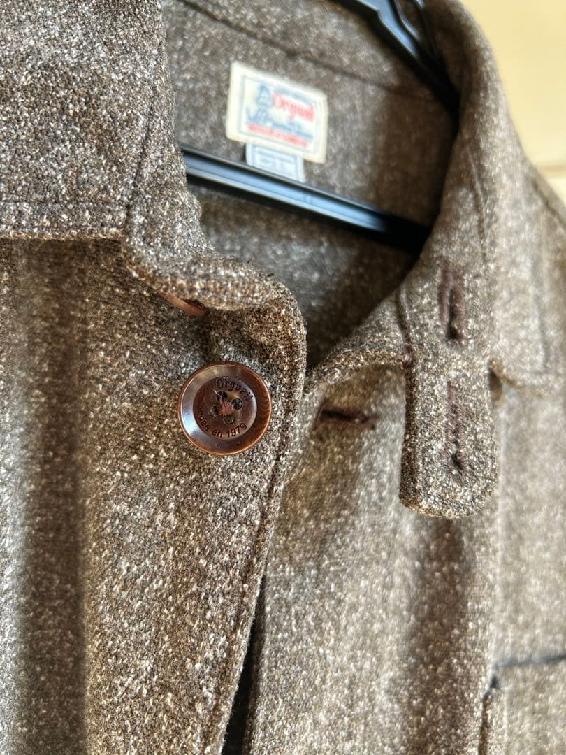 古着　 Orgueil オルゲイユ　カバーオール　ジャケット38 M