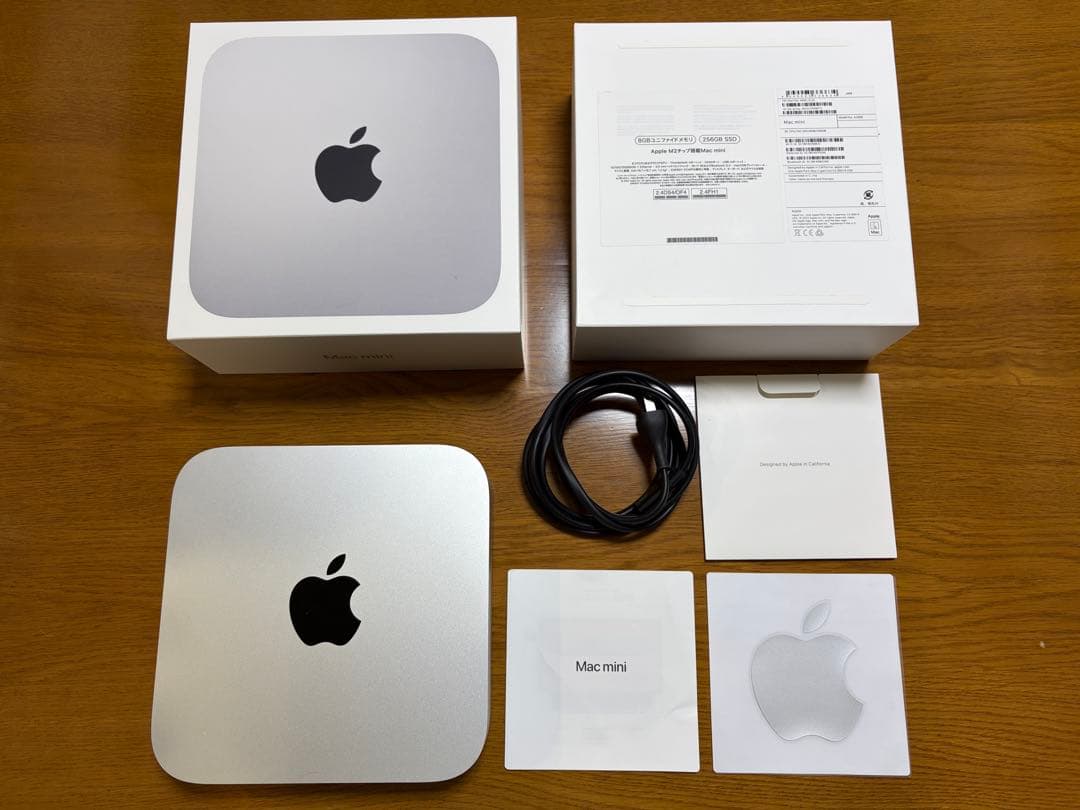 Mac mini M2モデル 8GBメモリ/256GB SSD 値下げ