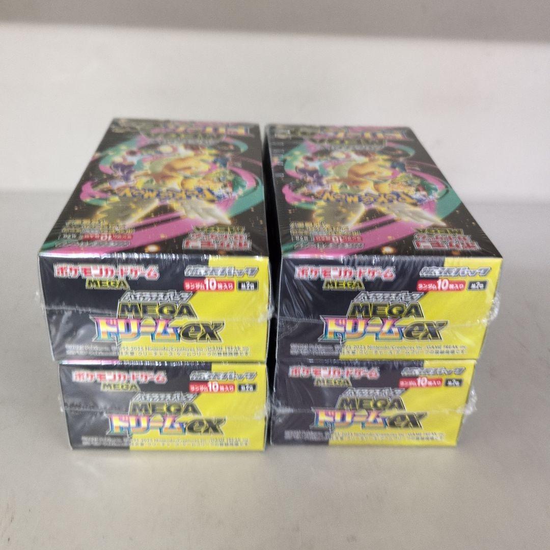 ポケモンカード メガドリームEX 4boxセット