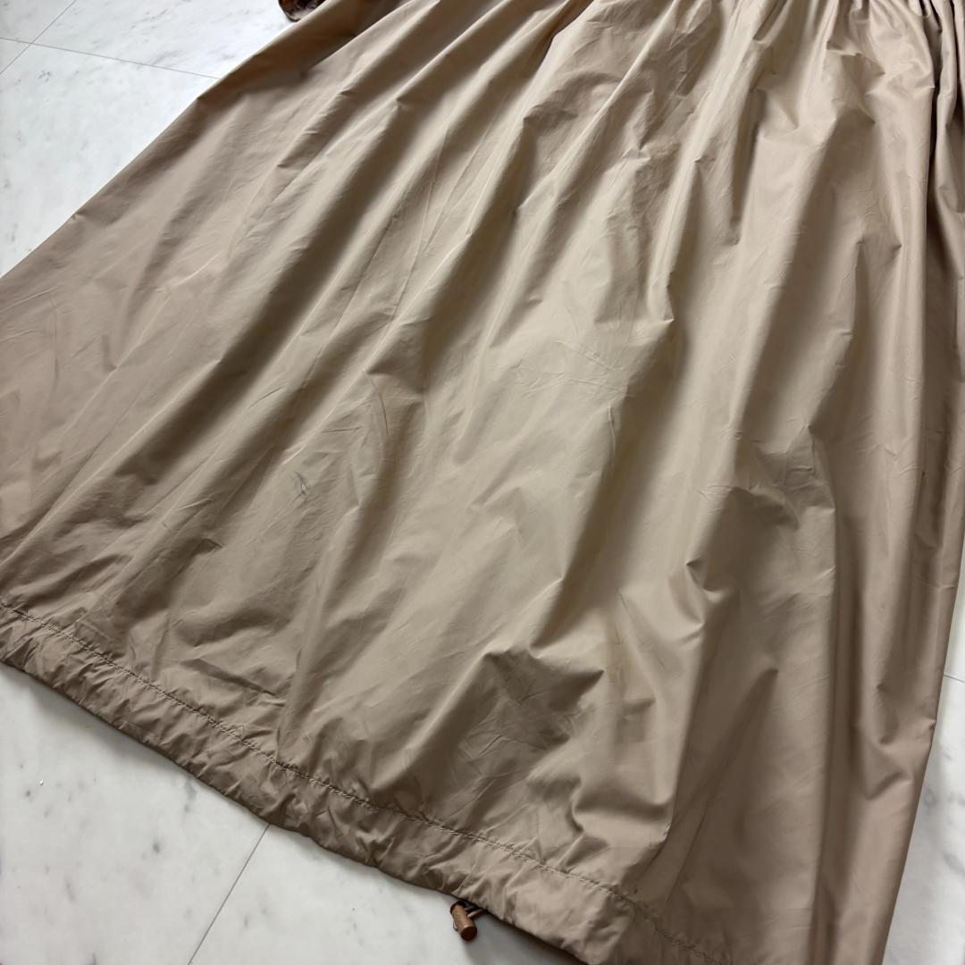 ダブルスタンダードクロージング ESSENTIAL ロングレインコート ベージュ