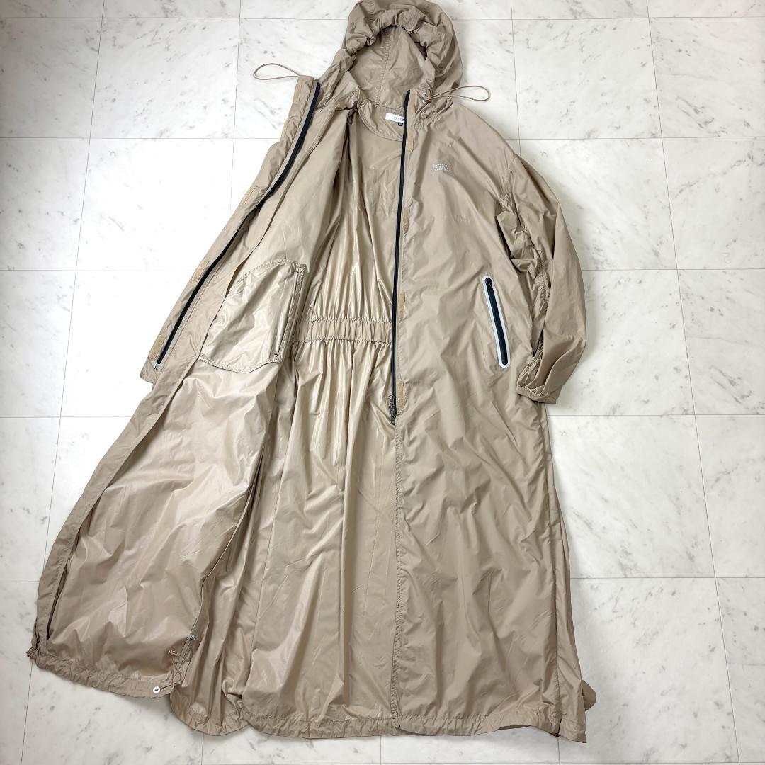 ダブルスタンダードクロージング ESSENTIAL ロングレインコート ベージュ