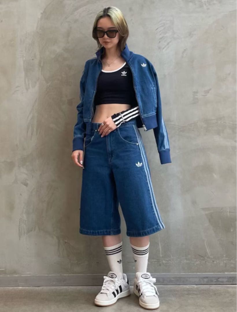 完売品！新品❥ デニム トラックジャケット ジャージ アディダス オリジナルス