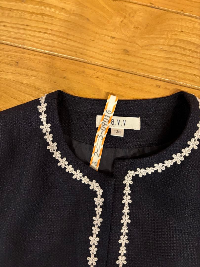 a.v.v フォーマルワンピース　ボレロセット　130