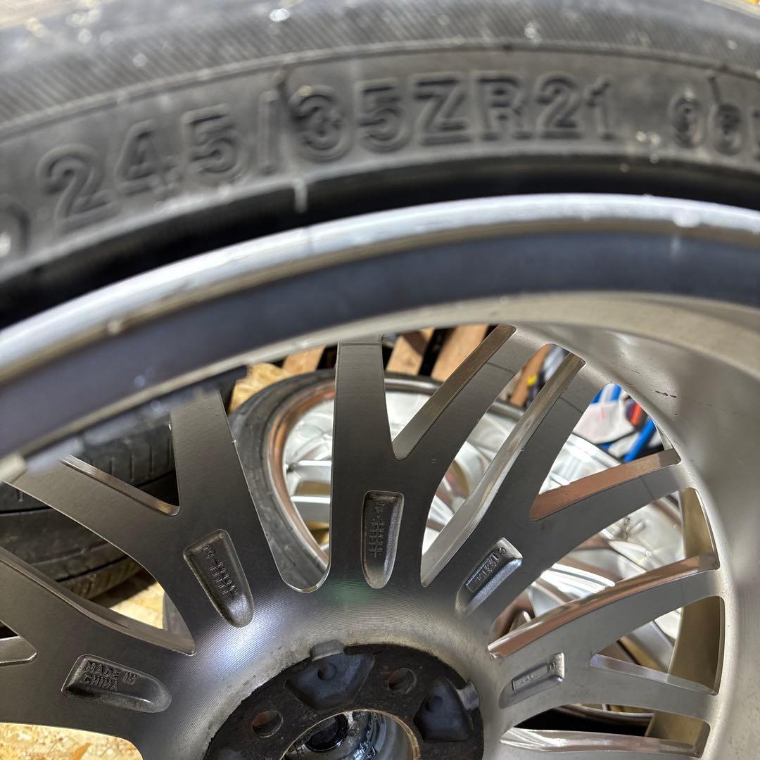 ロクサーニ　マルチフォルケッタ　２１インチ 9J +38 4本セット