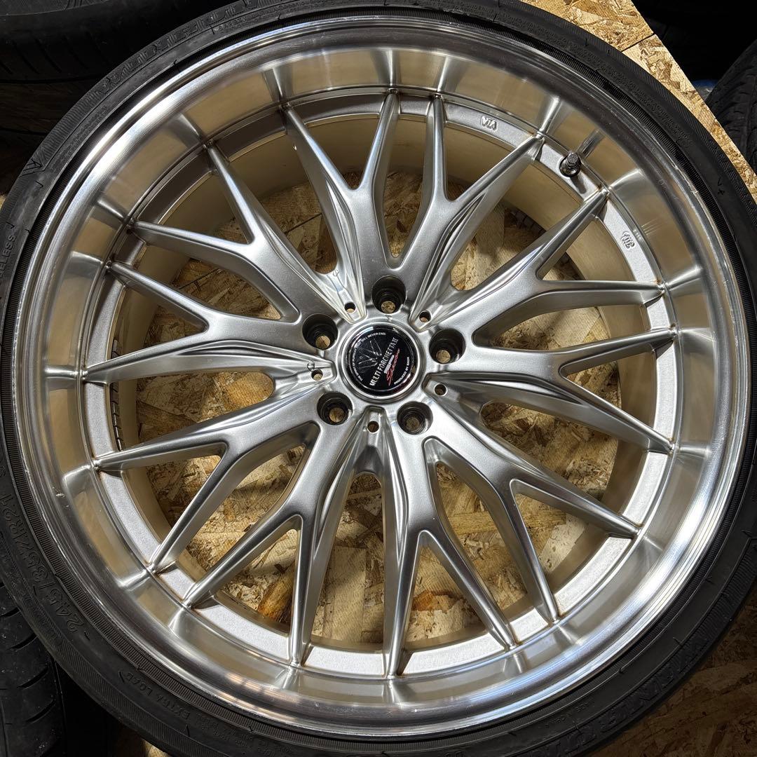 ロクサーニ　マルチフォルケッタ　２１インチ 9J +38 4本セット