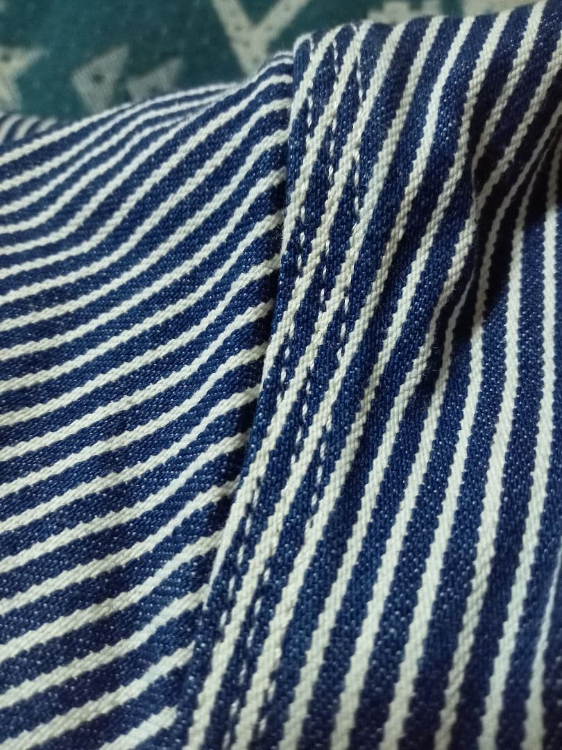 セール☆　lee 91j ヒッコリー カバーオール　ビンテージ 古着 50s