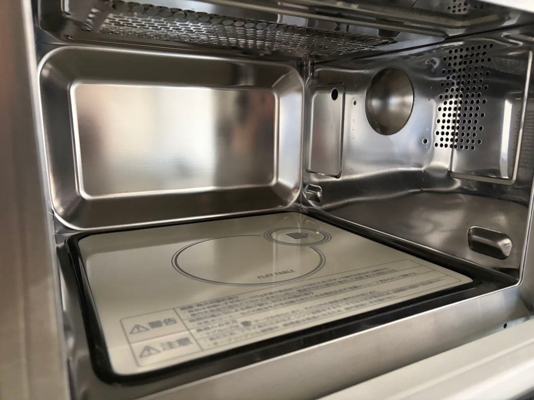 TWINBIRD 電子レンジ18L フラット DR-E852W