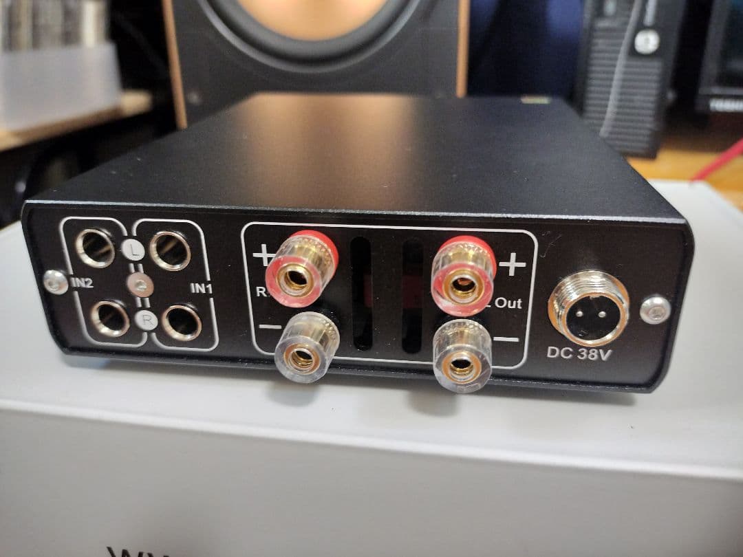 美品 Topping PA5 デジタルパワーアンプ+ TRS〜XLR変換ケーブル