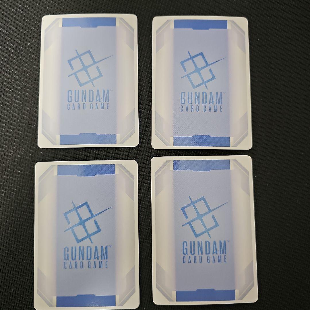 初*心様 エールストライクガンダム　パラレル　4枚　ガンダムカードゲーム