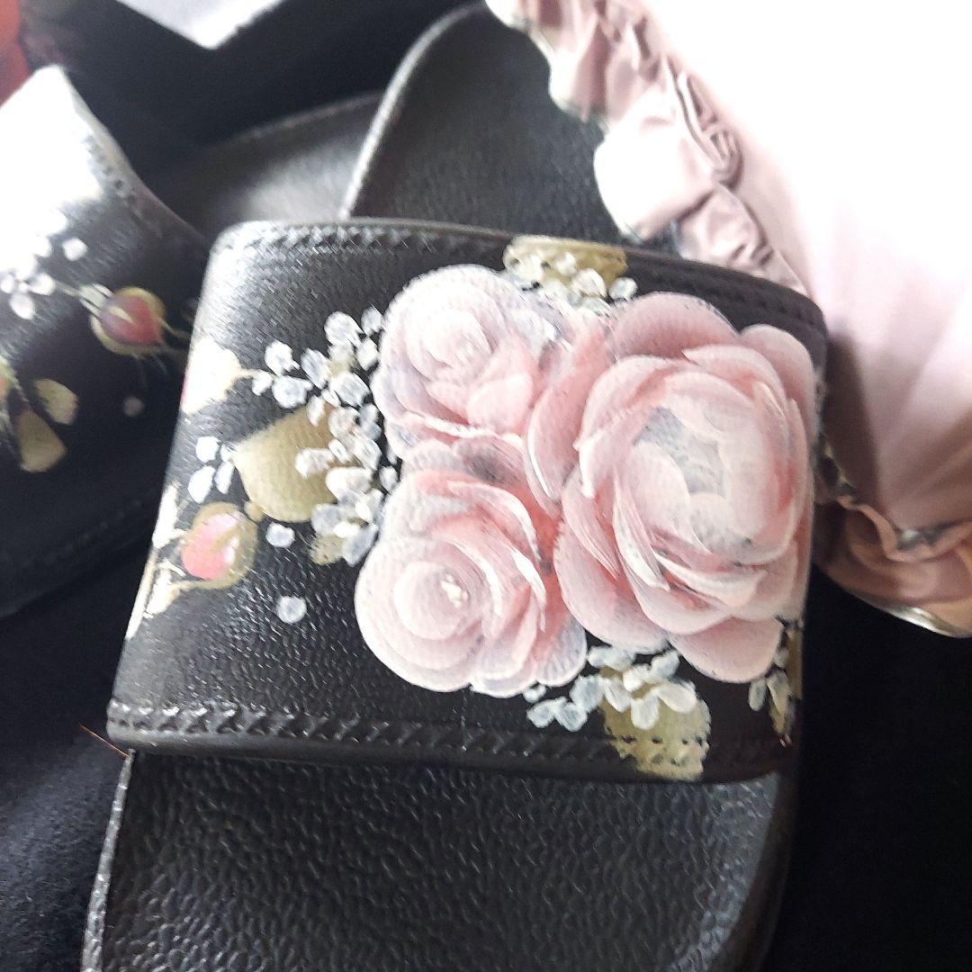 兼用傘 サンダル トールペイント