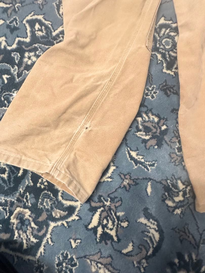 ニ*る様 【鬼フェード】Carhartt ダブルニー ワークパンツ　雰囲気◎ 古