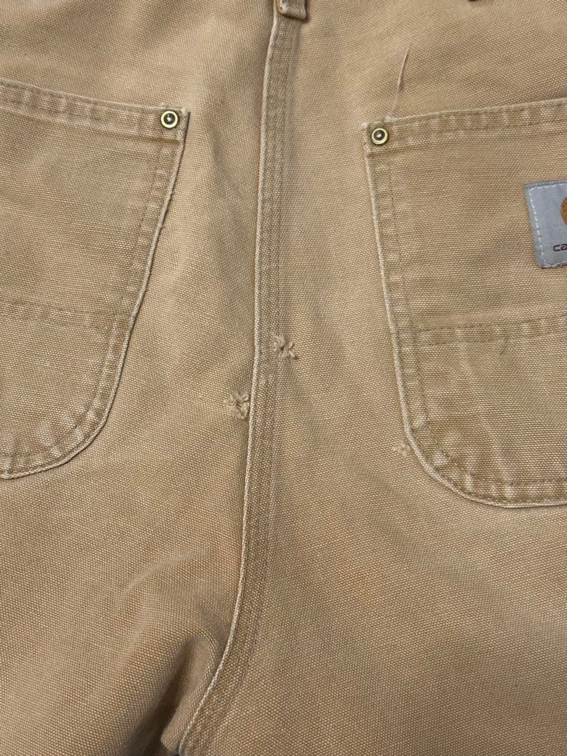 ニ*る様 【鬼フェード】Carhartt ダブルニー ワークパンツ　雰囲気◎ 古