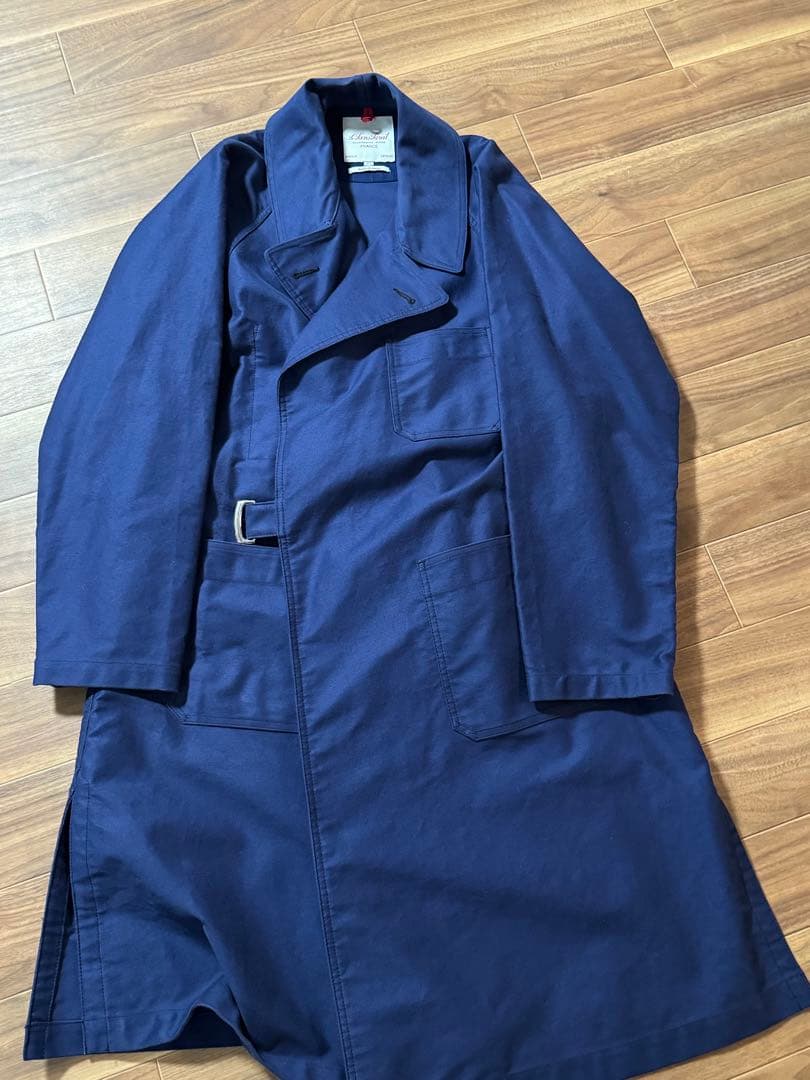 【ルサンパレイユ】コットンモールスキン トラディショナル トレンチコート