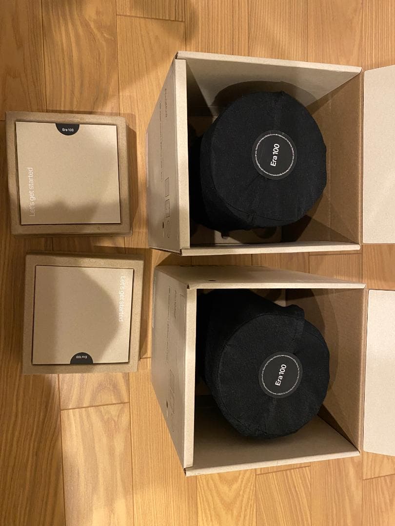 2 x Sonos Era 100 スマートスピーカー 美品 箱/説明書あり