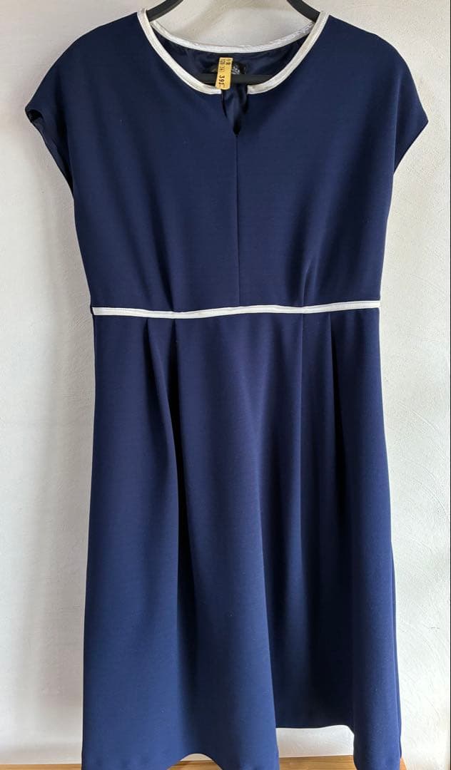 Milk tea マタニティ ワンピース ジャケットセット ネイビー　フォーマル