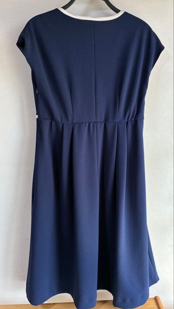 Milk tea マタニティ ワンピース ジャケットセット ネイビー　フォーマル