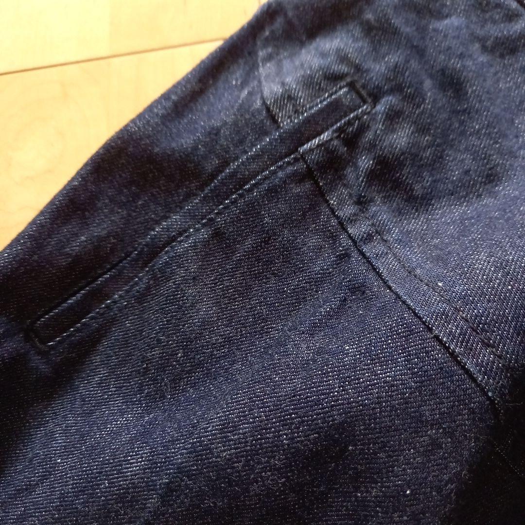 極品comme des garçons デニムペンギンサルエル パンツ　S