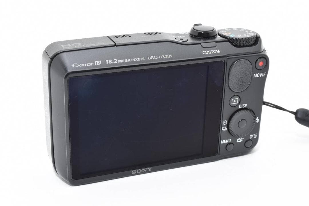 美品 SONY Cyber-shot DSC-HX30V ブラック ＃A342