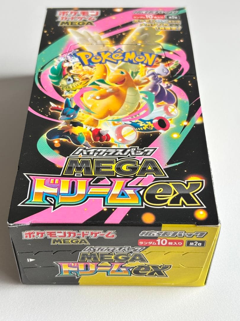 ポケモンカード MEGAドリームex 1BOX　シュリンクなし 新品未開封