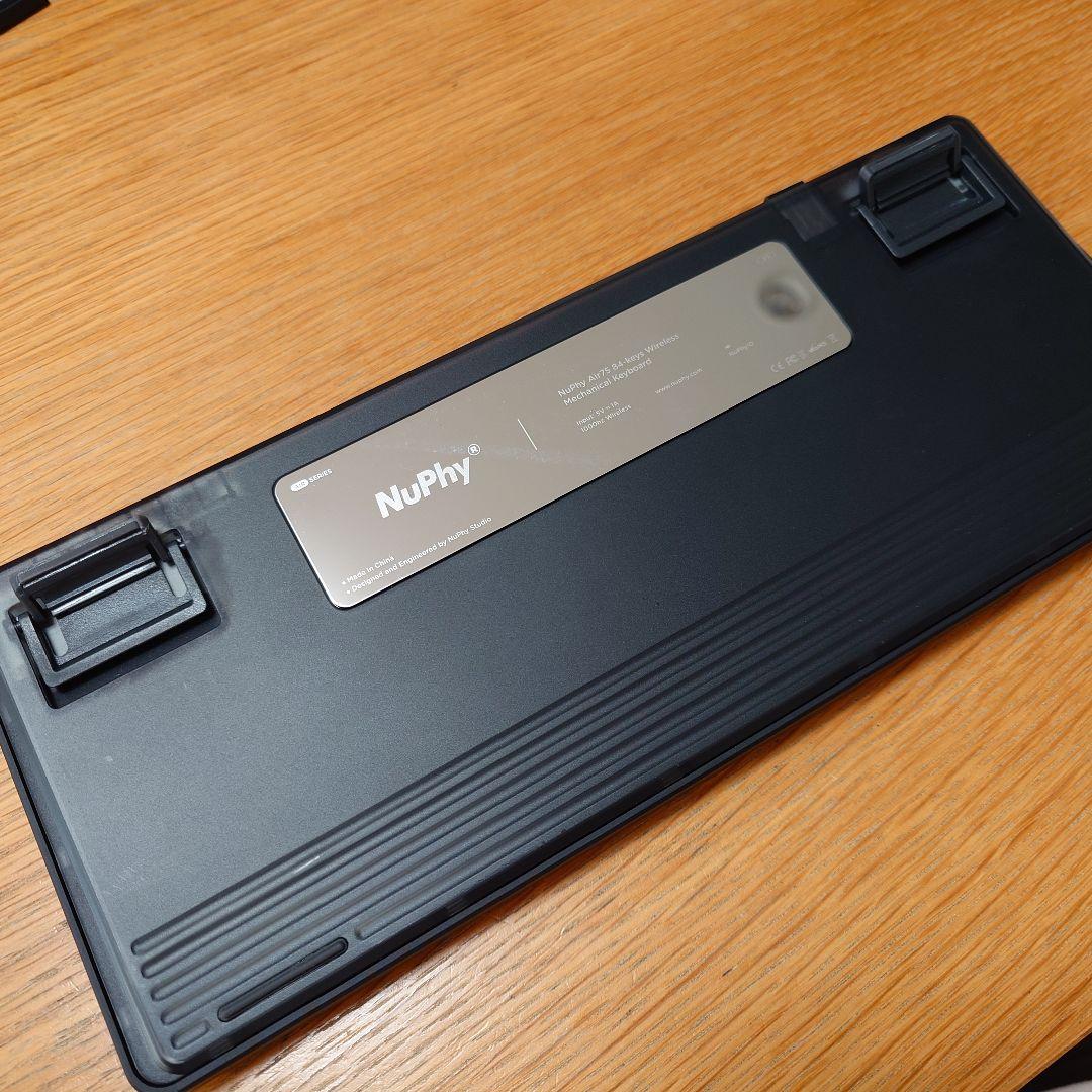 キーボード NuPhy Air75V3Nebula Dark/Blush Nano/ANSI