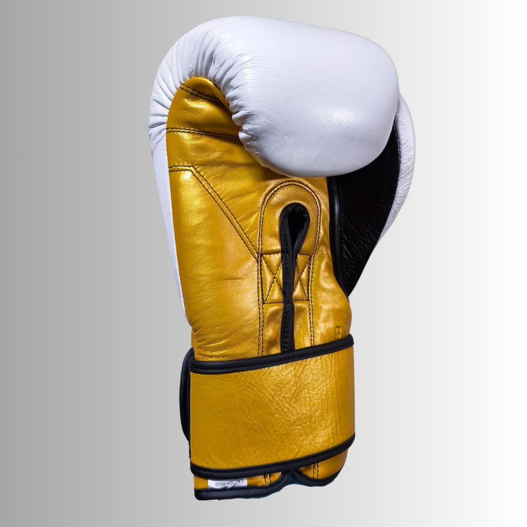 CLETO REYES ボクシンググローブ 16 OZ ゴールド/白/黒