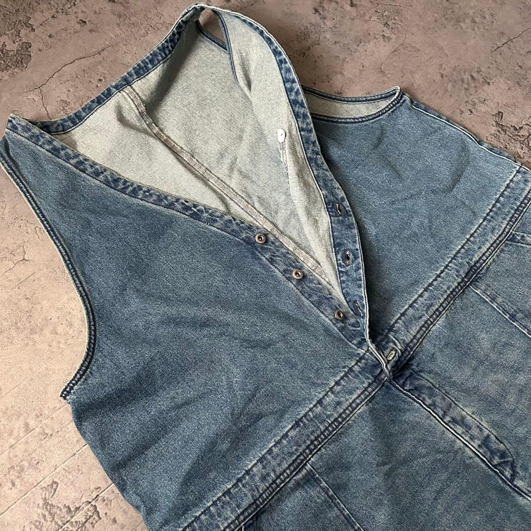 4L soulberry 店長のデニムなサロペット オーバーオール つなぎ 人気