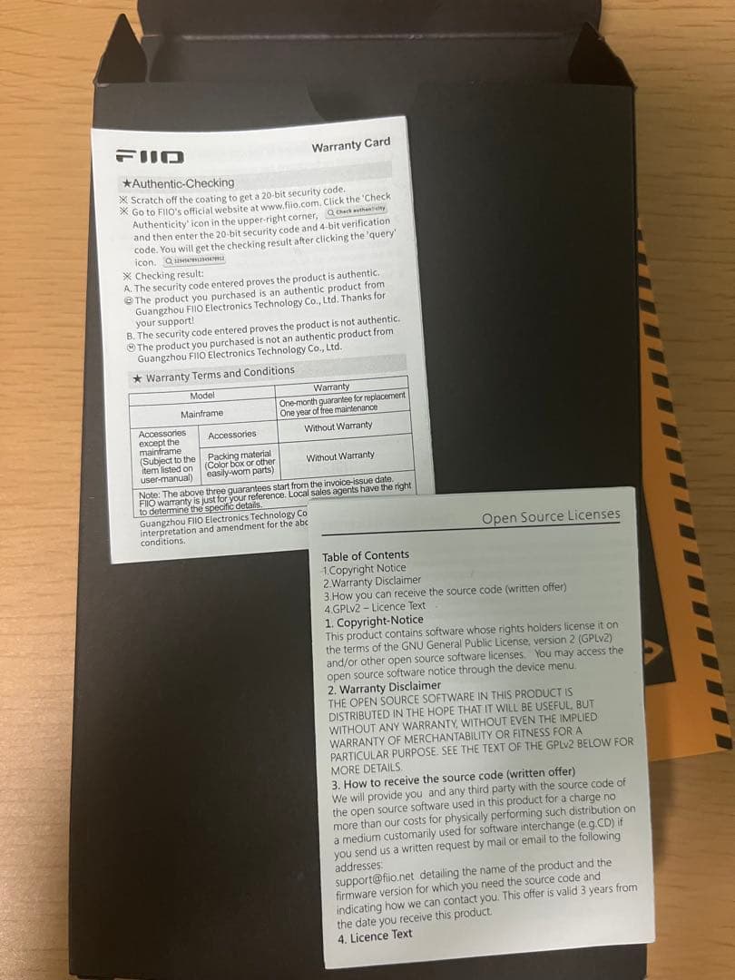 ポータブルプレーヤー FiiO M21 Dark Blue FIO-M21-L