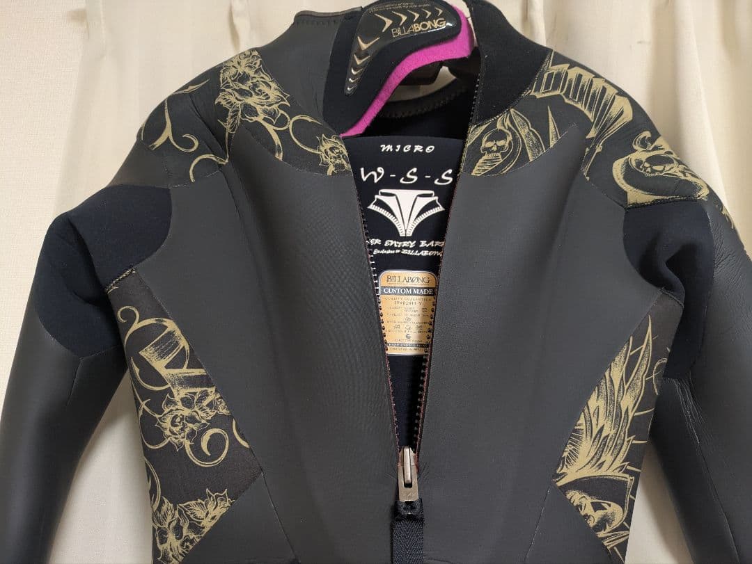 BILLABONG　ビラボン　タジ・バロウ　セミドライ　ウェットスーツ　裏起毛