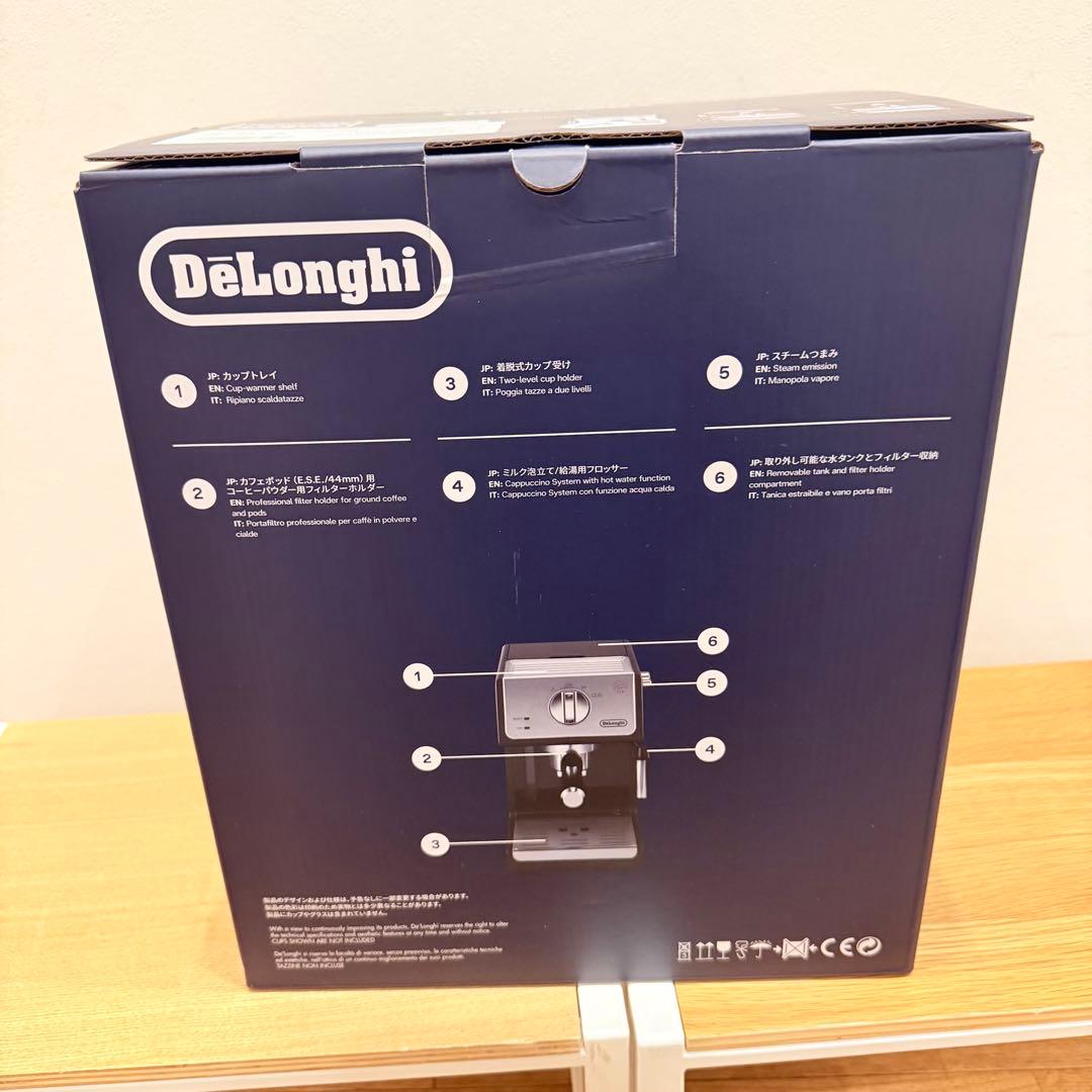 DeLonghi エスプレッソ・カプチーノメーカー ECP3220J-W